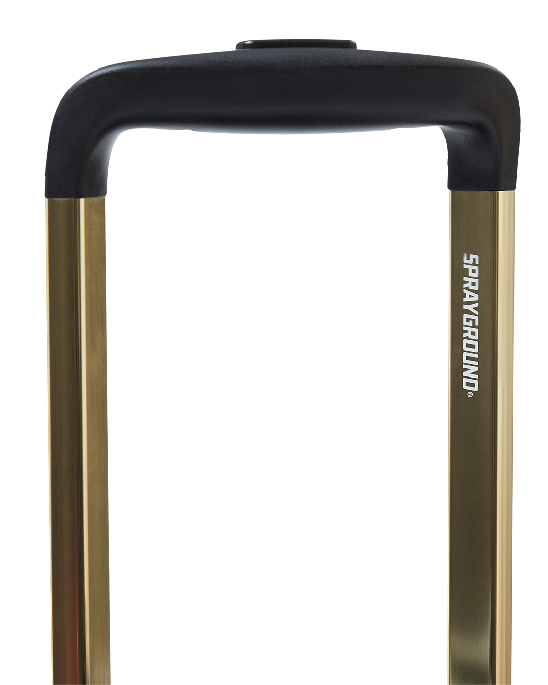 REALITY CHECK SHARKNAUTICS HARDSHELL CARRY-ON JETBLACK LUGGAGE (GOLD HARDWARE)